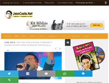 Tablet Screenshot of jeancosta.net